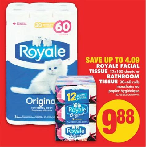 [No Frills] Royale Toilet Paper 30 double rolls $9.88 - RedFlagDeals ...