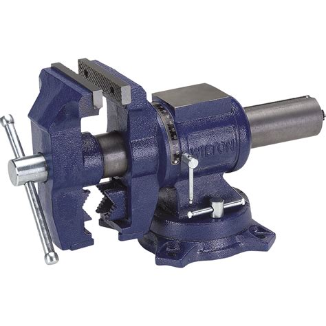 Wilton Multi-Purpose Bench Vise — 5in. Jaw Width, Rotating Head, Model ...