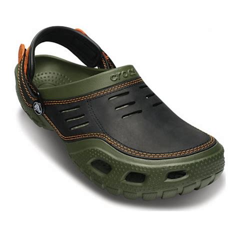 Crocs Crocs Yukon Sport Army Green / Black (U2) 10931-30Q Mens Clogs ...