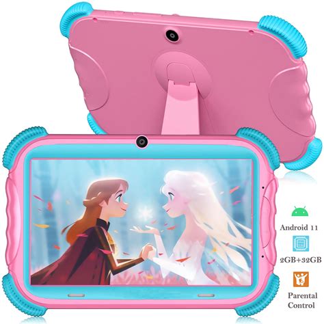 Antemper Kids Tablet 7 inch, Android 11, 32GB, Wifi & Bluetooth, Quad ...