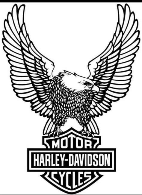 Harley Davidson eagle | Harley davidson logo, Harley tattoos, Harley ...