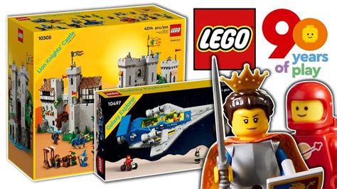 LEGO 90th Anniversary Castle and Space Set OFFICIALLY Revealed | Brick ...