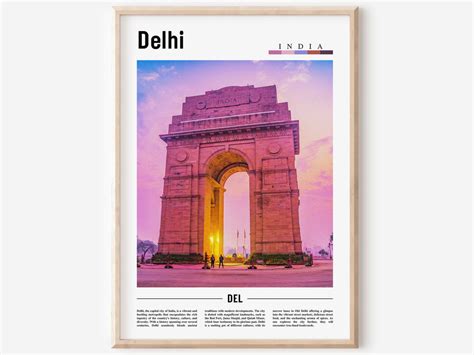 Delhi Poster, Delhi Print, Delhi Wall Art, Asia Print, Asia Poster, Asia Photo, Minimal Travel ...