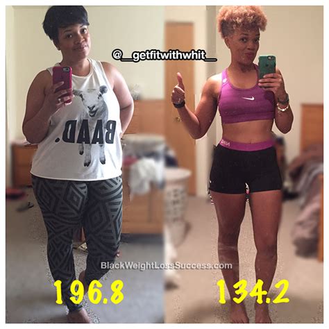 Whitney lost 63.8 pounds | Black Weight Loss Success