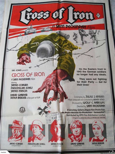 CROSS OF IRON - Fred's Movie Poster