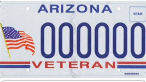 Arizona specialty license plates that are the most and least popular