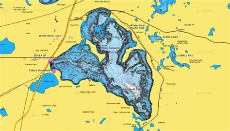 Navionics Lake Map