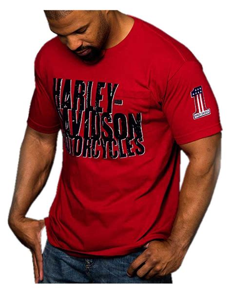 Harley-Davidson® Men's Prowler H-D Script Chest Pocket Short Sleeve T ...