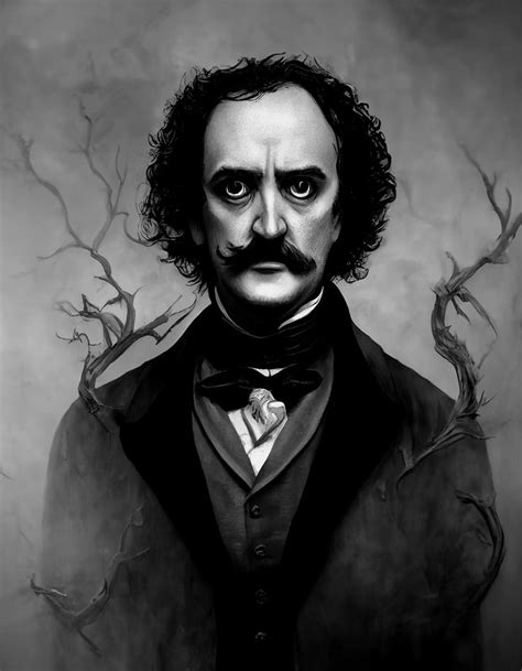 Edgar Allan Poe - Edgar Allan Poe Portraits | OpenSea | Edgar allan poe ...