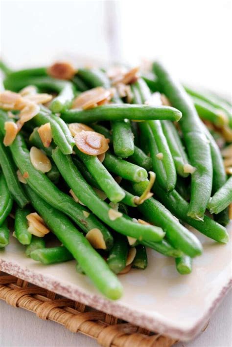 Ina Garten Green Beans Almondine - Table for Seven