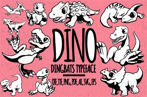 Dino Font Download Free - Svg Fonts