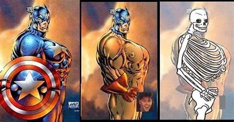 A classic: Rob Liefeld's Captain America : TheNightmareBeneath