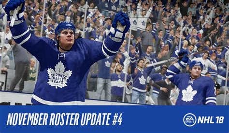 November 30th Roster Update NHL® 18 - EA SPORTS