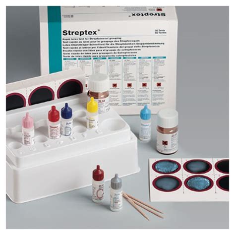 Thermo Scientific™ Streptex™ Latex Agglutination Test 50 tests/kit Thermo Scientific™ Streptex ...