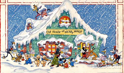 A Tradition of Disney Studio Christmas Cards - D23