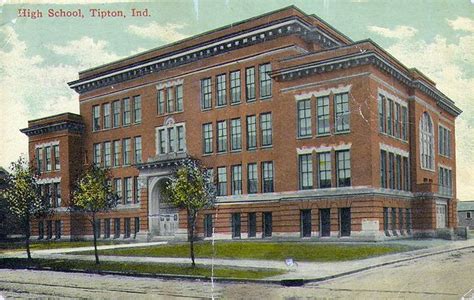 Tipton High School | Tipton High School / postcard dated 191… | Flickr