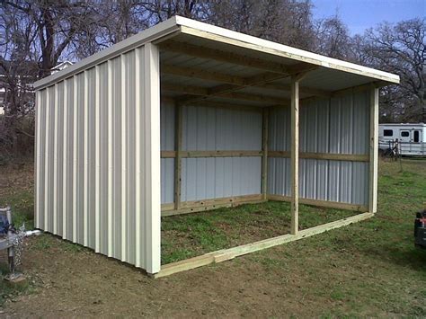 basic loafing shed blueprints | SIZE: 12x24 loafing shed- steel framing ...