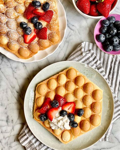 PSA: Homemade Bubble Waffles Are Seriously Irresistible | Recipe ...