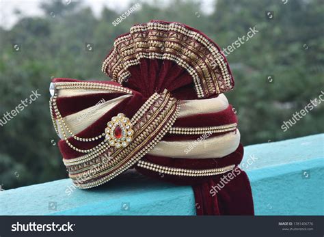 Indian Wedding Turban Dual Colour Man Stock Photo 1781406776 | Shutterstock