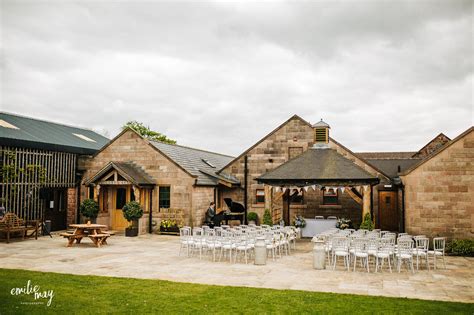 Heaton House Farm barn outdoor wedding venue Cheshire. www.emiliemay.com Wedding Venues Cheshire ...