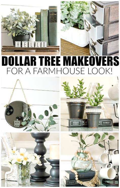 How to Get the Farmhouse Look with Dollar Tree Items | Little House of ...