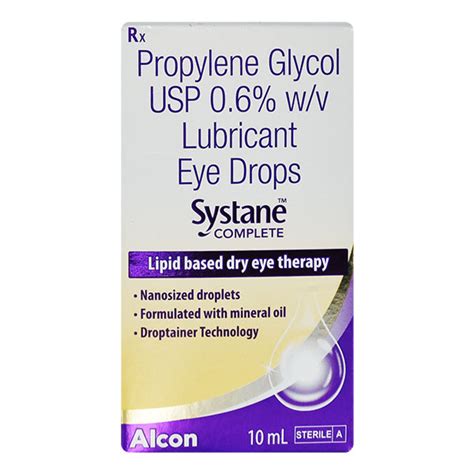 SYSTANE COMPLETE Eye Drops 10ml Price, Uses, Side Effects | Netmeds