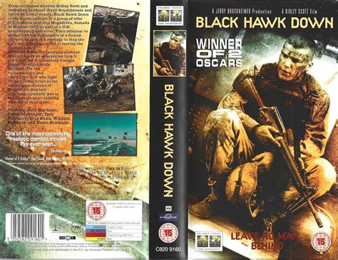 Black Hawk Down [VHS] : Josh Hartnett, Ewan McGregor, Tom Sizemore, Eric Bana, William Fichtner ...