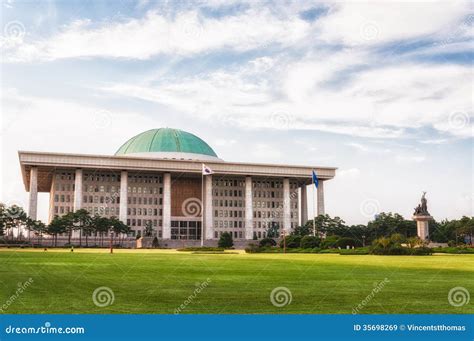 National Assembly of South Korea Stock Image - Image of asia, yeouido ...