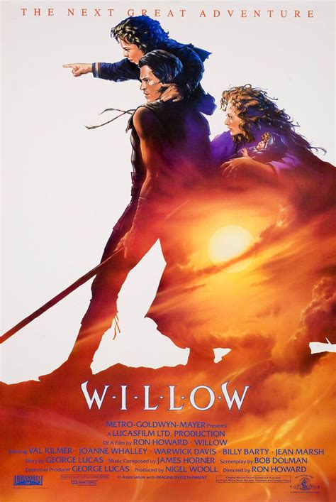 Willow Original 1988 U.S. One Sheet Movie Poster | Willow movie, Val kilmer, Ron howard