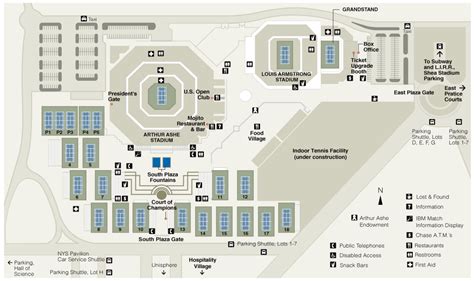 The New York Times > Sports > Image > Map: U.S.T.A. Billie Jean King National Tennis Center