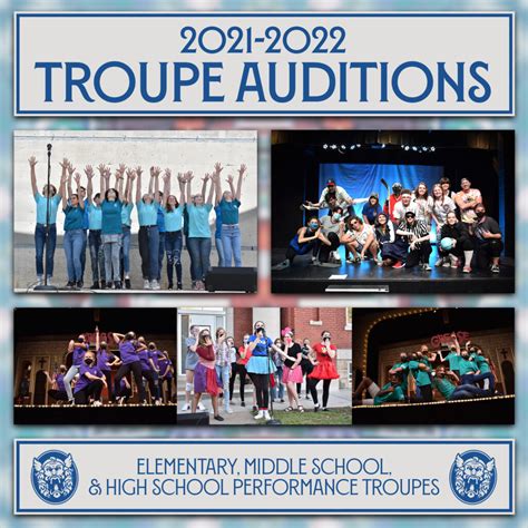 2021-2022 Troupe Auditions - Springfield Little Theatre