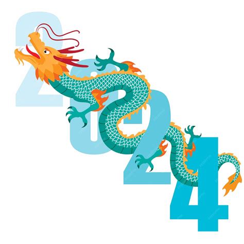 Premium Vector | 2024 s dragon canvas vector art that roars success