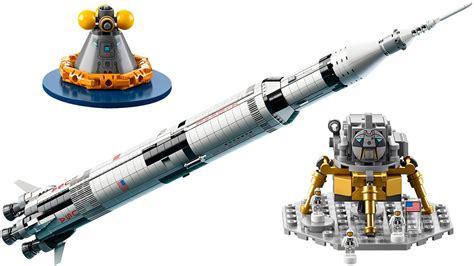 Live Out Your Astronaut Dreams With Lego's Meter-Tall NASA Apollo ...