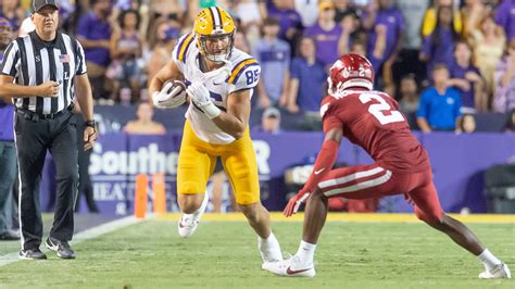 LSU football: Mason Taylor talks about Jayden Daniels' growth