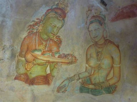 India and Sri Lanka: Cave Paintings at Siguriya - Sri Lanka