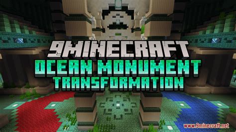 Ocean Monument Transformation Map (1.19.2, 1.18.2) - A Better Version of the Famous Monument ...