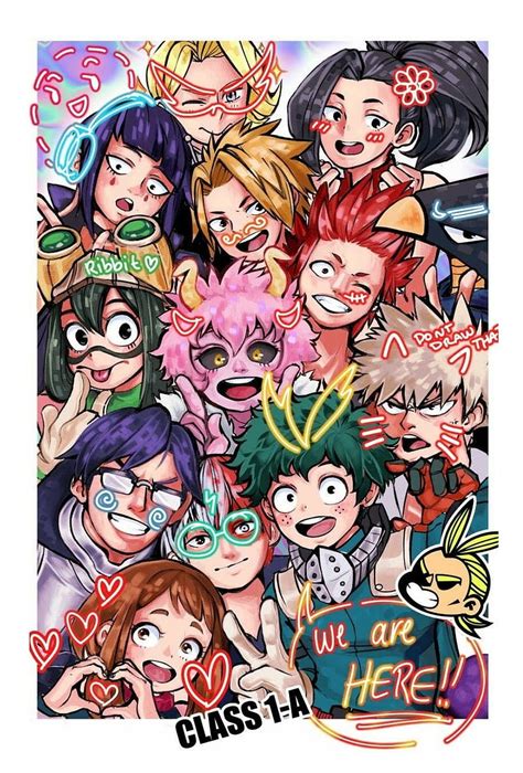 720P free download | Class 1A, BNHA, cute, anime, MHA, HD phone wallpaper | Peakpx