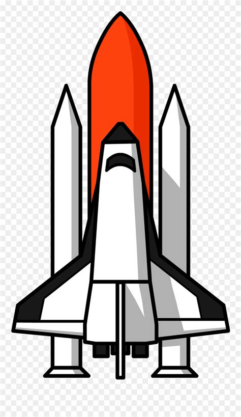 Nasa Spaceship Png - Cohete Challenger Clipart (#199673) - PinClipart