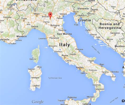 Where is Mantova on map of Italy