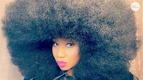 Meet Aevin Dugas. She's got the biggest afro in world, says Guinness.