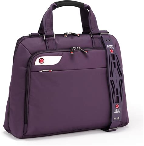 i-stay Ladies 15.6 – 16 inch Laptop Bag with Non-slip Shoulder Strap - Purple: Amazon.co.uk ...