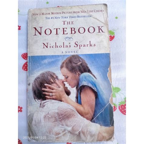 The Notebook (Nicholas Sparks) | Shopee Philippines