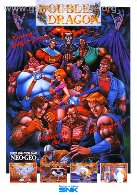 Double Dragon - Arcade - Artwork - Advert