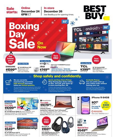 Best Buy Canada Boxing Day 2020 Flyer *Early Access* - Canadian ...