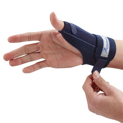 Blue Thumb Spica Support Strap - De Quervains Splint : Tendonitis Arthritis | eBay