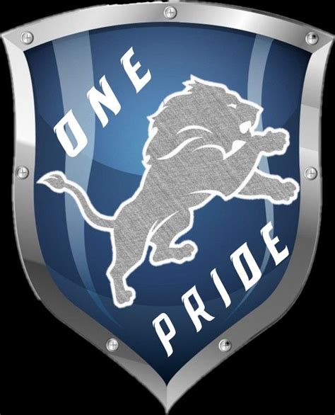 DETROIT LIONS SHIELD | Detroit lions wallpaper, Detroit lions football ...