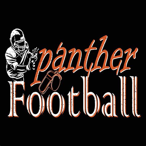 Panther Football Vector Art, Icons, and Graphics for Free Download