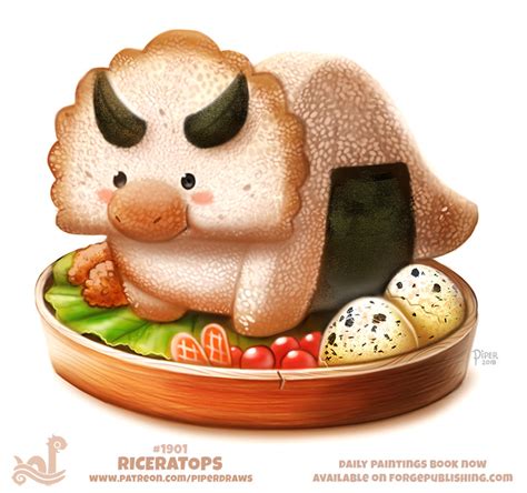 ArtStation - Daily Paint 1901# Riceratops