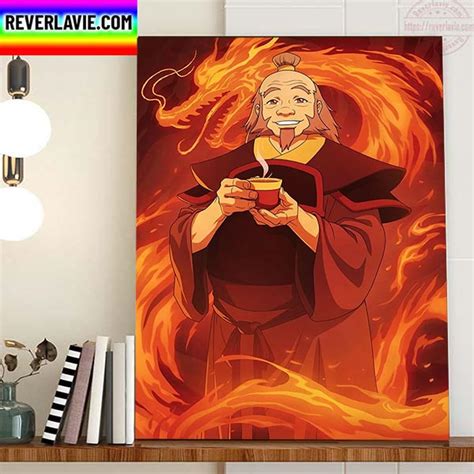 Uncle Iroh From Avatar Studios The Dragon Of The West Lives Home Decor Poster Canvas - REVER LAVIE