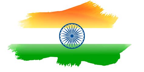 indian flag made with watercolor - Download Free Vector Art, Stock ...